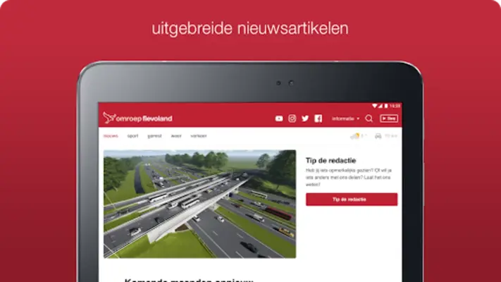 Omroep Flevoland android App screenshot 2