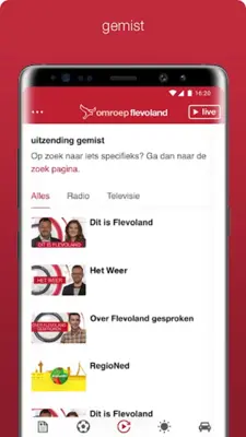 Omroep Flevoland android App screenshot 6